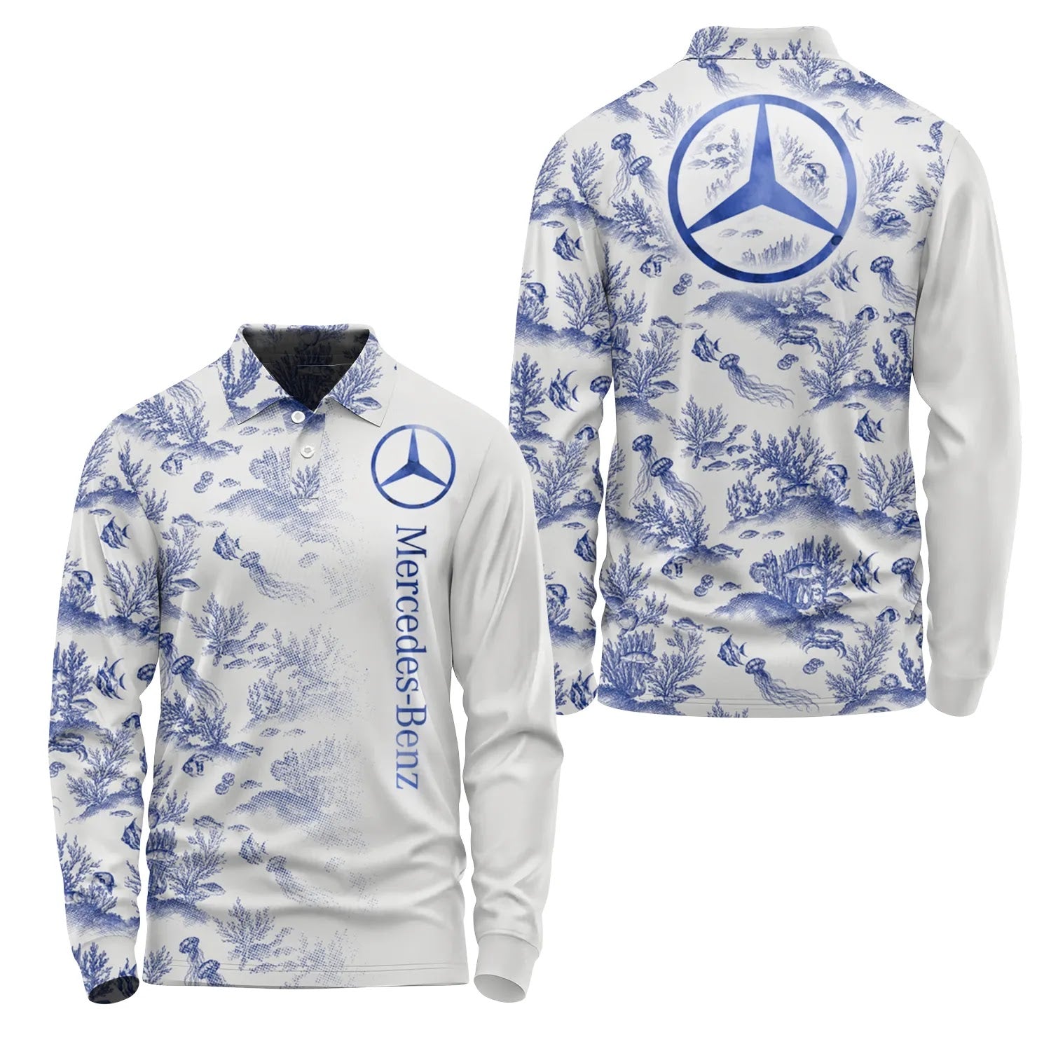 Mercedes-Benz Long Sleeve Polo SHW009