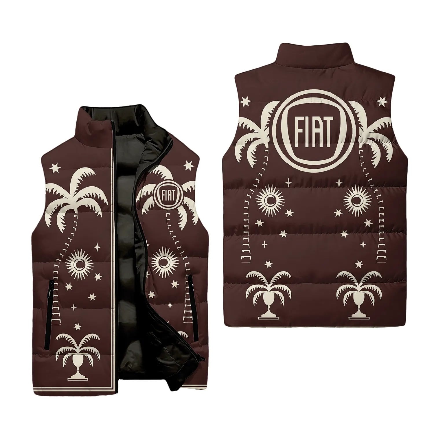 Fiat Sleeveless Puffer Jacket SHW066