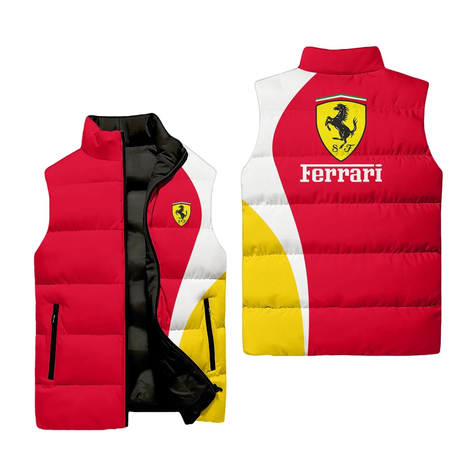Ferrari Sleeveless Puffer Jacket SC073