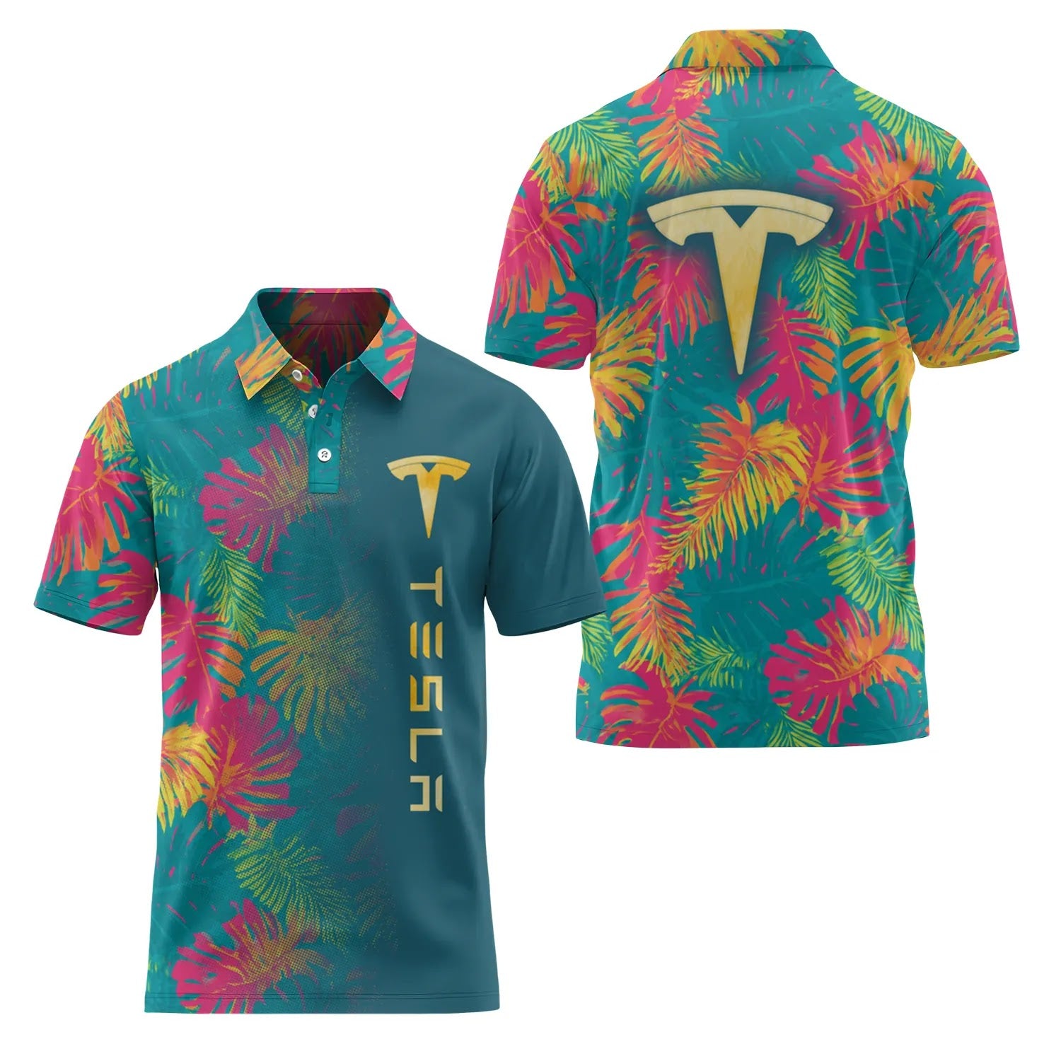 Tesla Short Sleeve Polo SHW059
