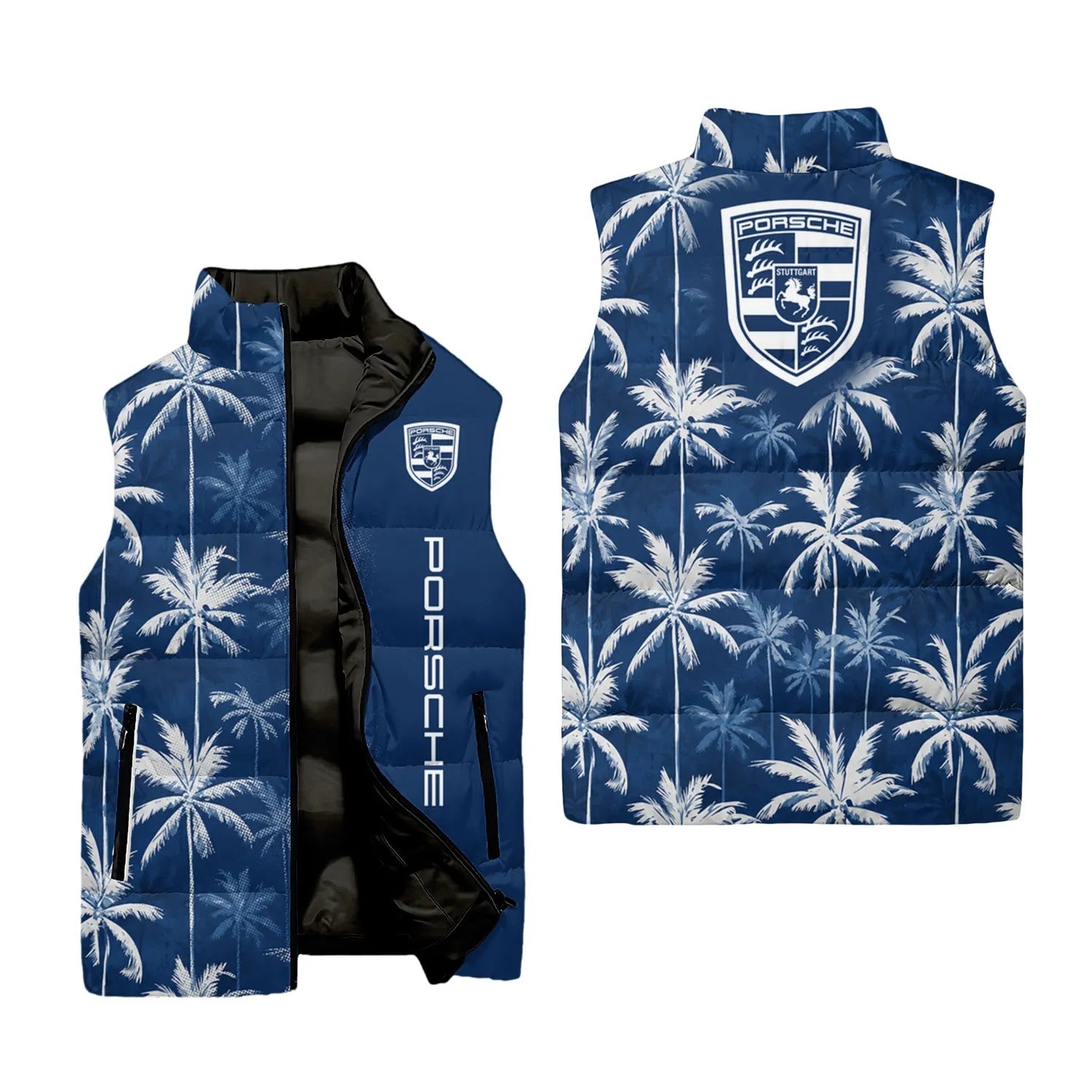 Porsche Sleeveless Puffer Jacket SHW032