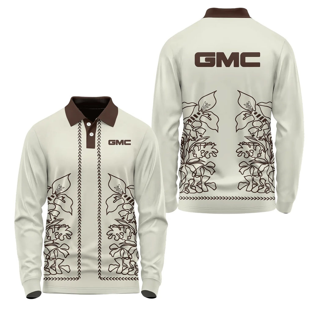 GMC Long Sleeve Polo SHW064
