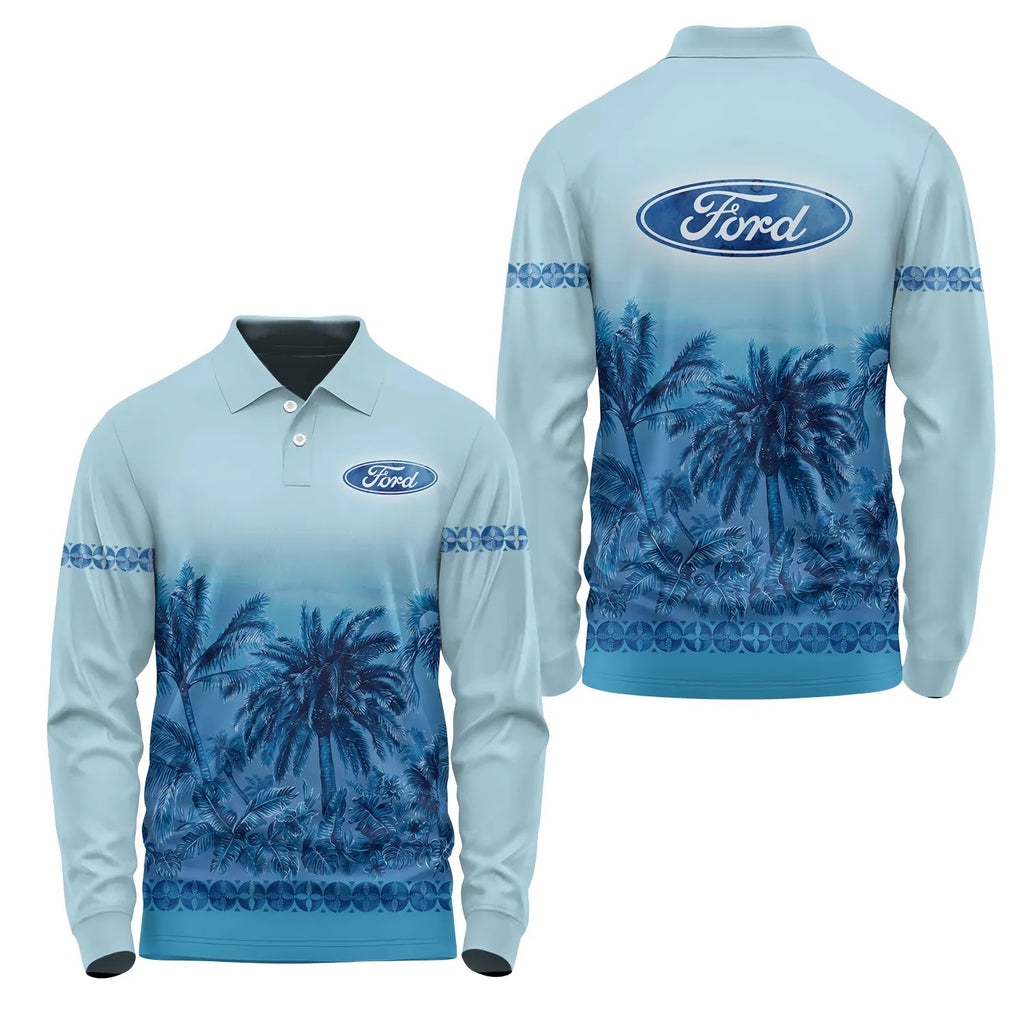 Ford Long Sleeve Polo SHW001