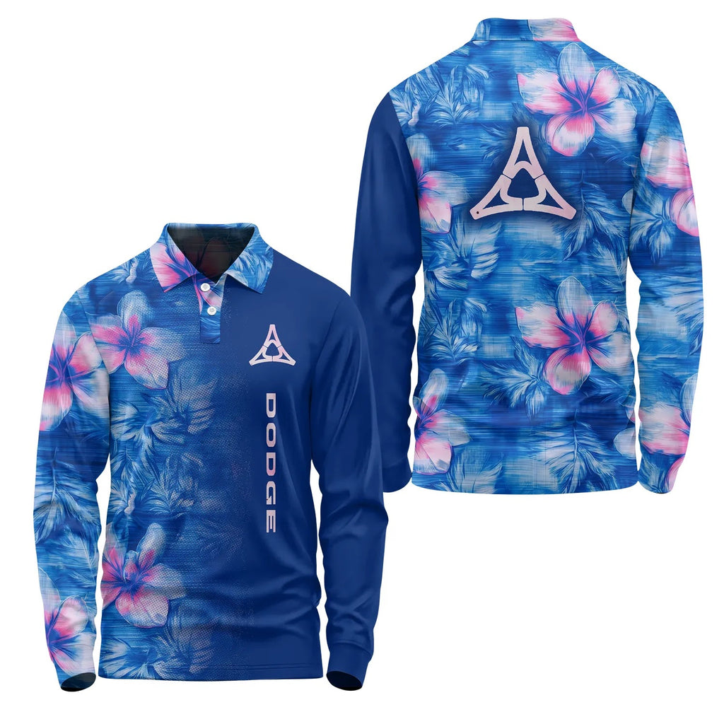Dodge Long Sleeve Polo SHW057
