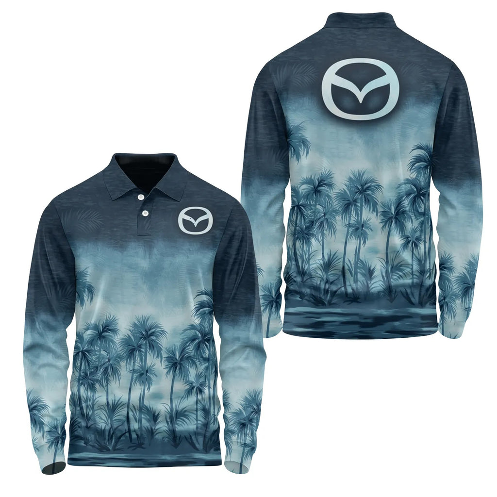 Mazda Long Sleeve Polo SHW021