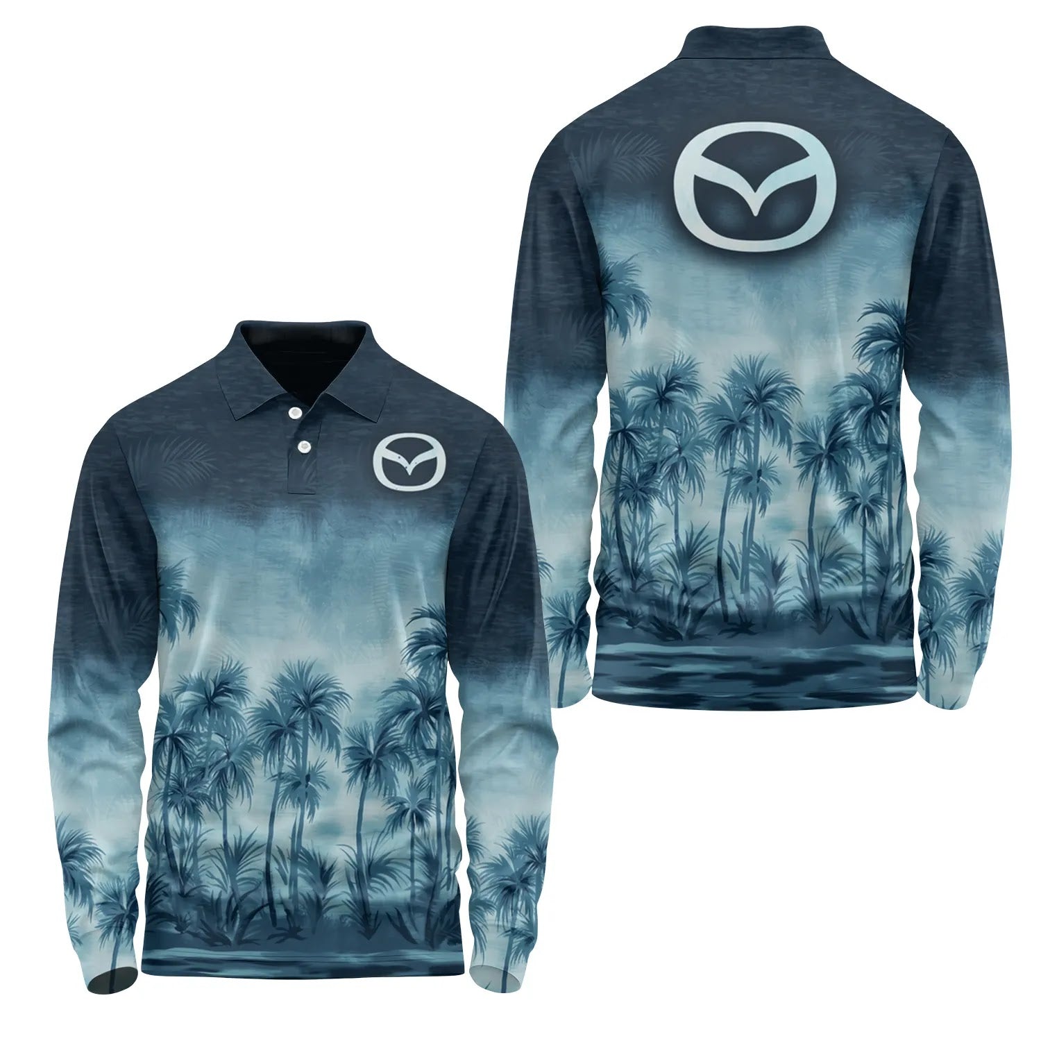 Mazda Long Sleeve Polo SHW021