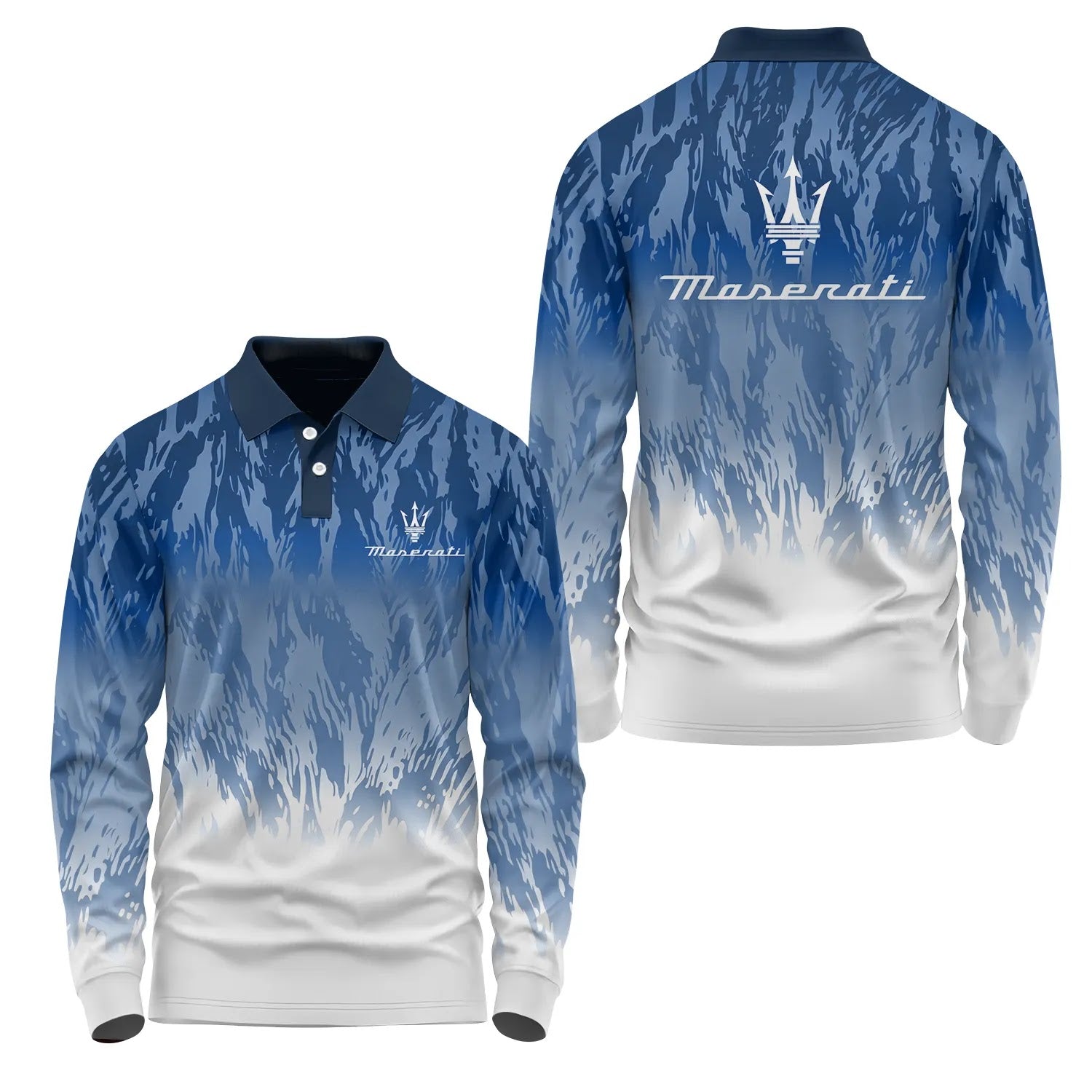 Maserati Long Sleeve Polo SC069