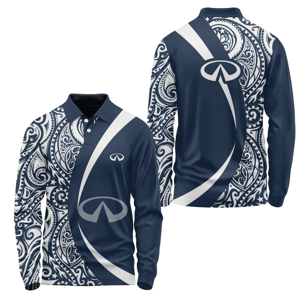 Infiniti Long Sleeve Polo SHW072