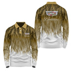 Cadillac Long Sleeve Polo SC069