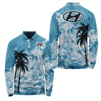 Hyundai Long Sleeve Polo SHW052