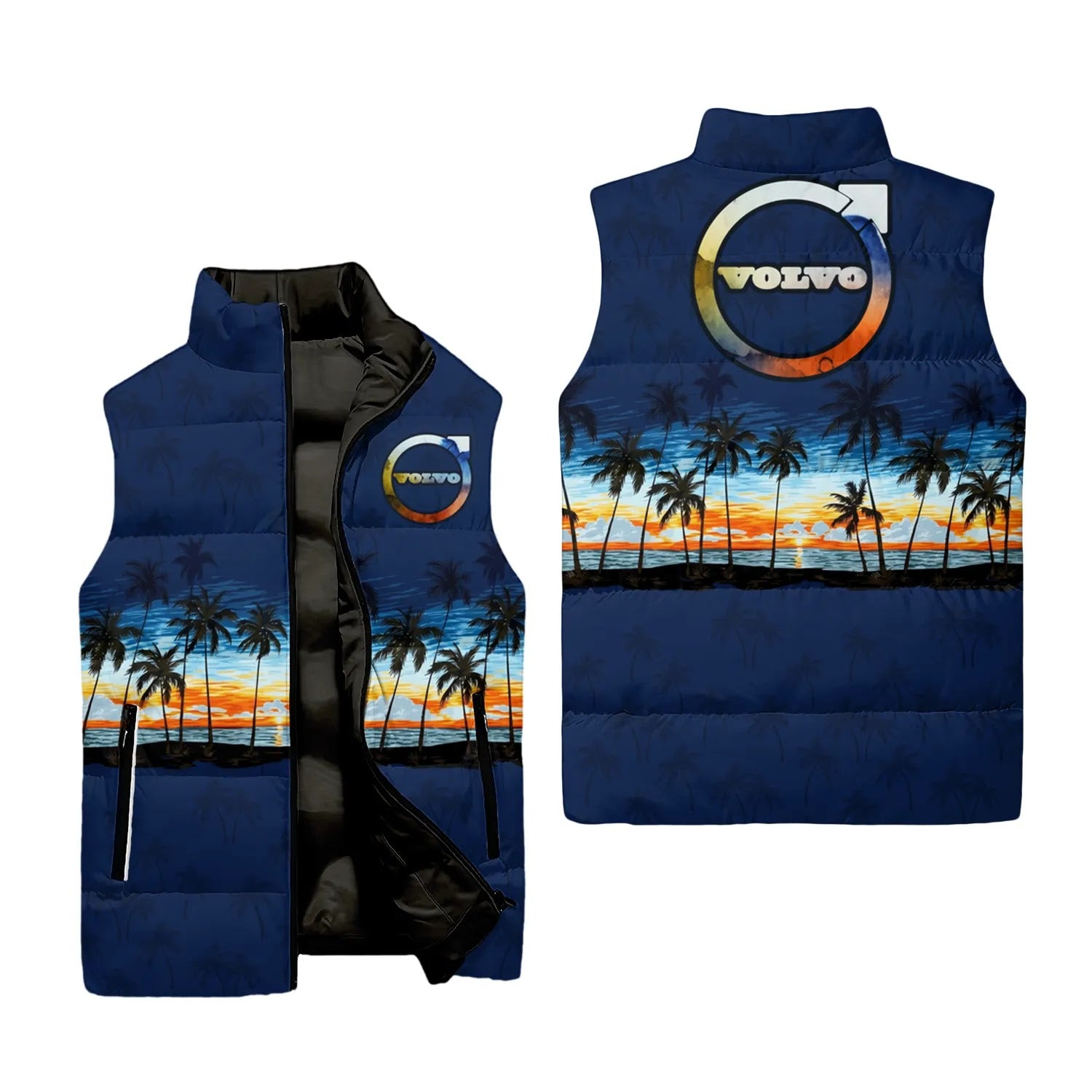 Volvo Sleeveless Puffer Jacket SHW017