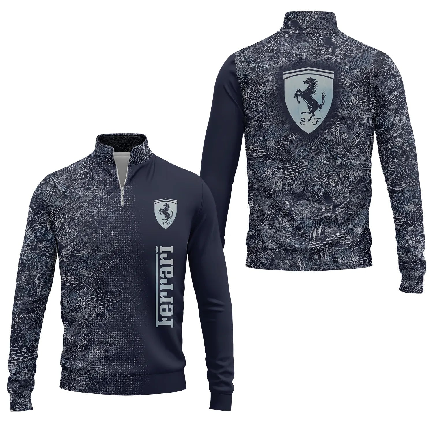Ferrari Quarter-zip Pullover SHW006