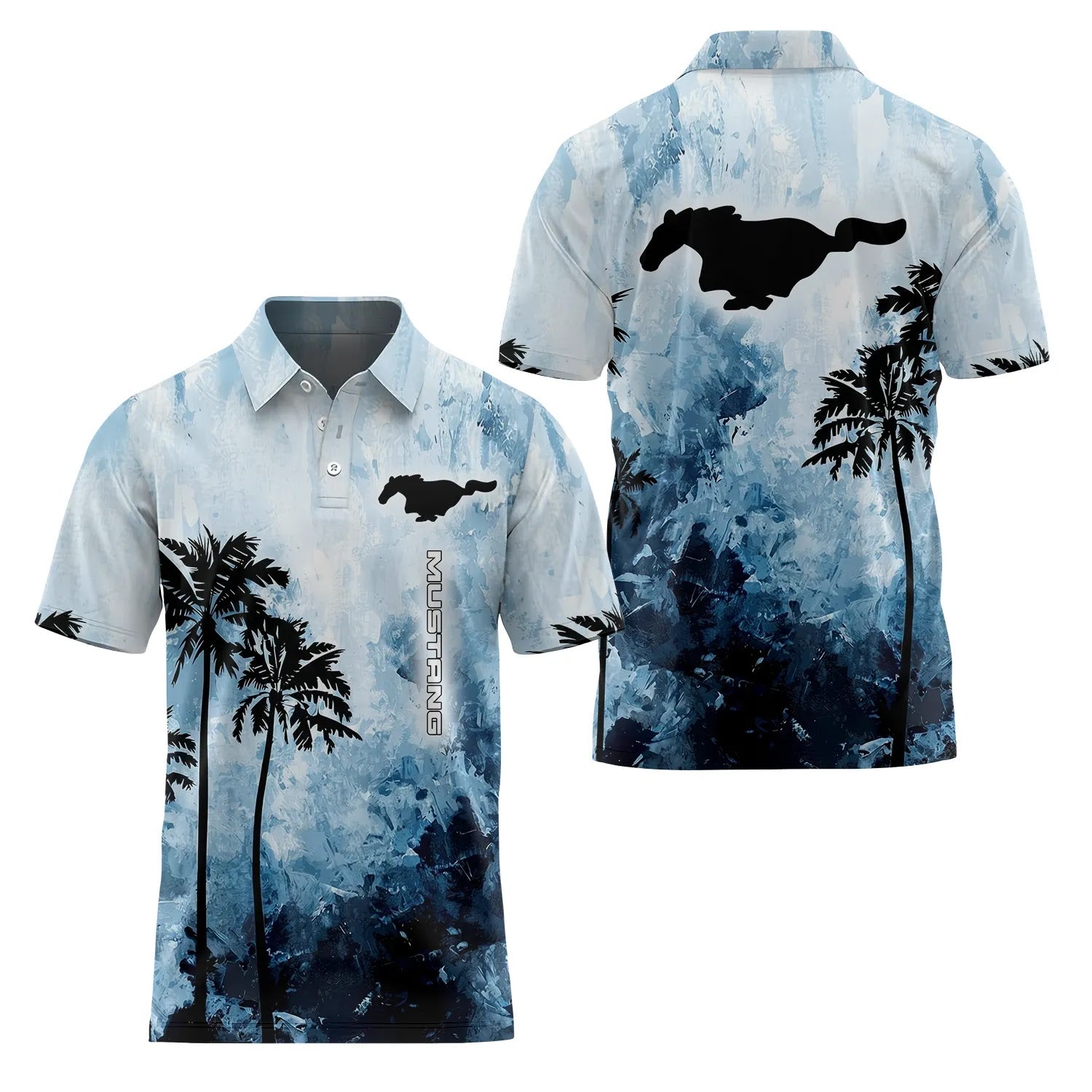 Ford Mustang Short Sleeve Polo SHW034
