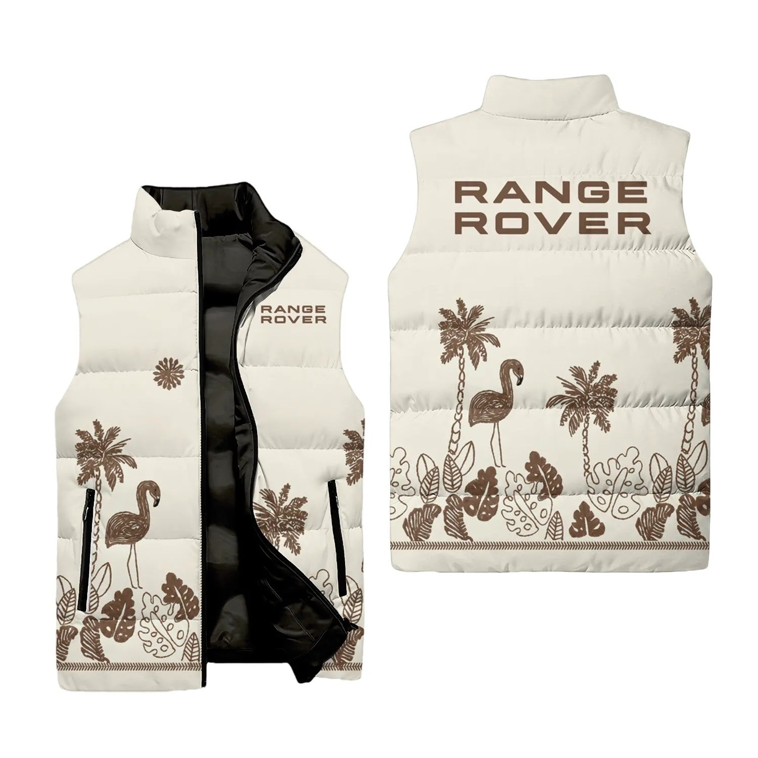 Range Rover Sleeveless Puffer Jacket SHW044