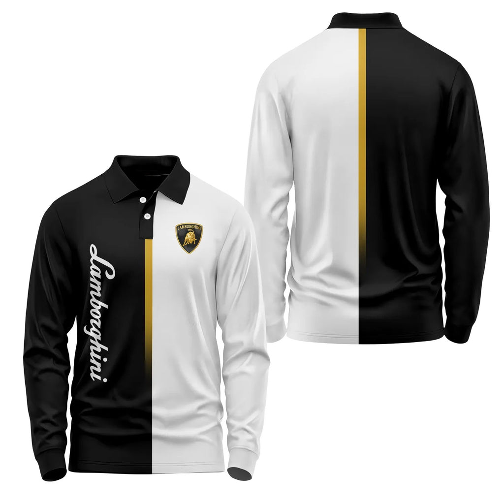 Lamborghini Long Sleeve Polo SC076