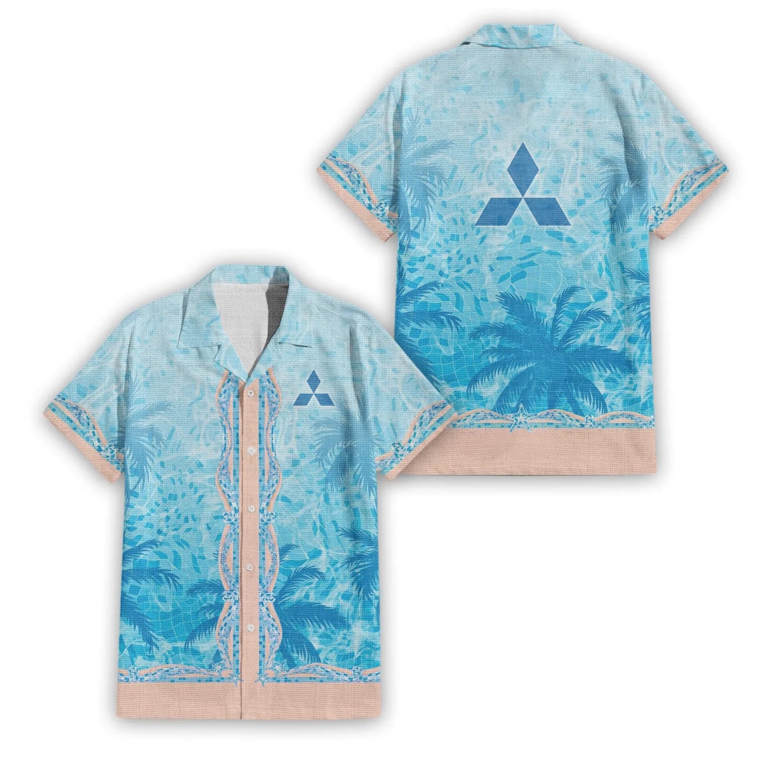 Mitsubishi Premium Hawaiian Shirt SHW026