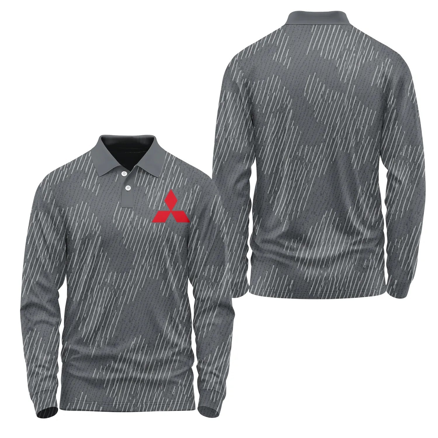 Mitsubishi Long Sleeve Polo SC114