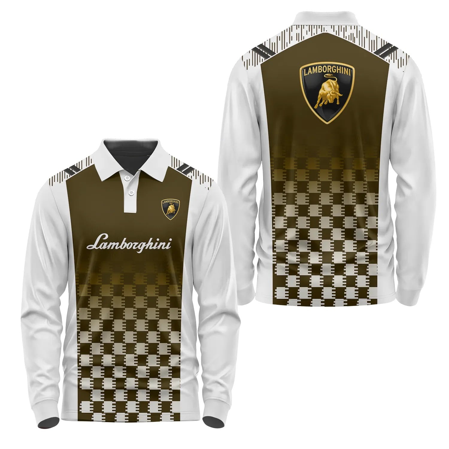 Lamborghini Long Sleeve Polo SC063