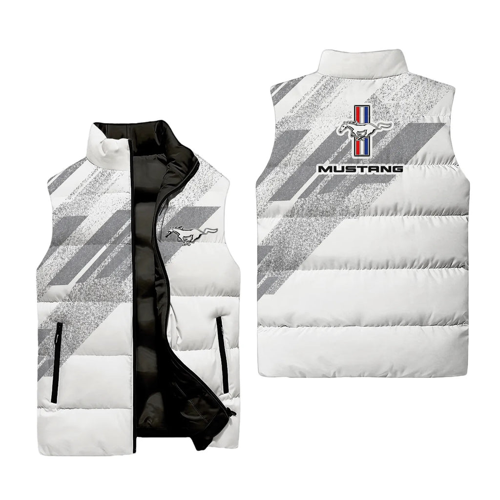 Ford Mustang Sleeveless Puffer Jacket SC105