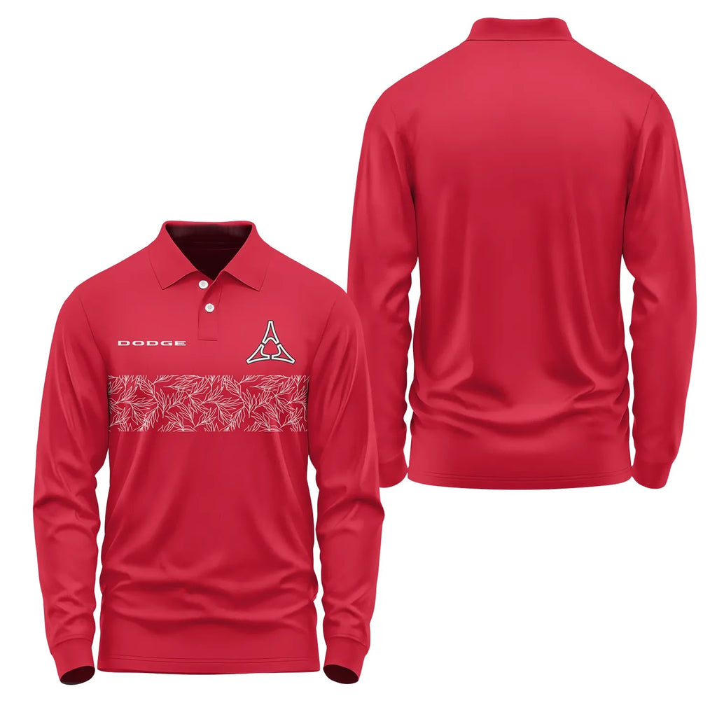 Dodge Long Sleeve Polo SC104