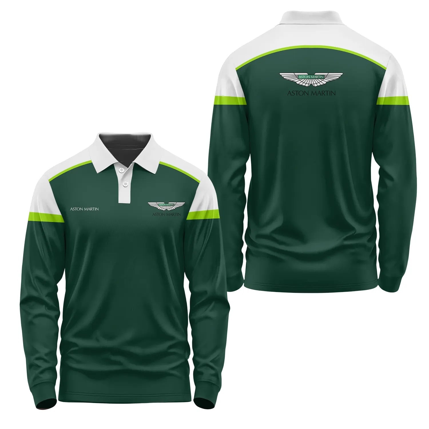 Aston Martin Long Sleeve Polo SC087