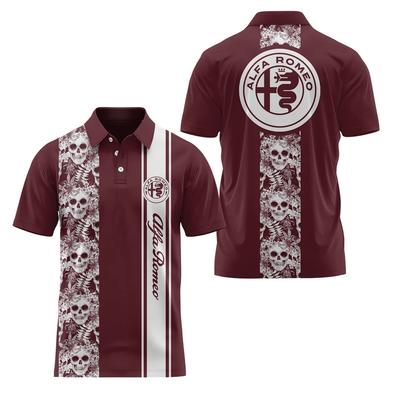 Alfa Romeo Short Sleeve Polo SHW042