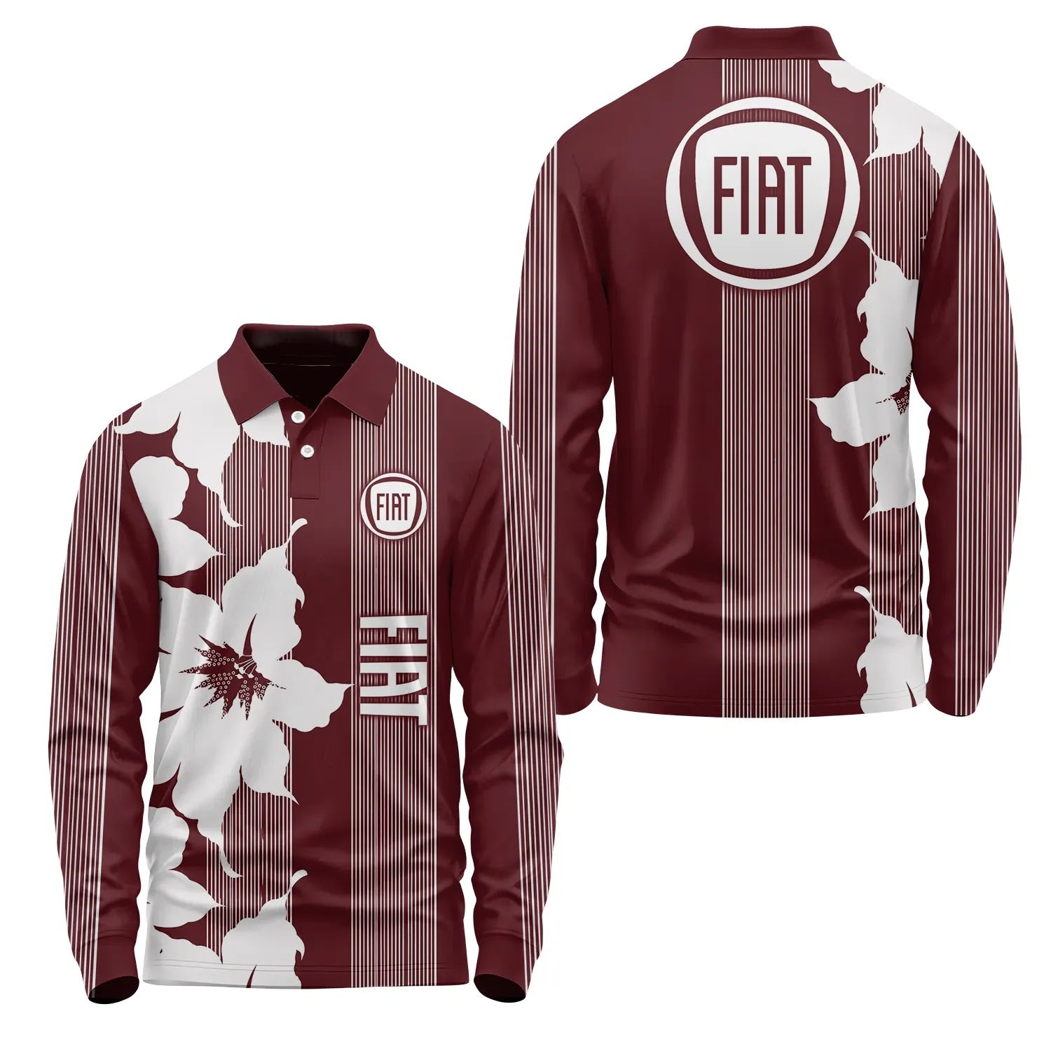 Fiat Long Sleeve Polo SHW039