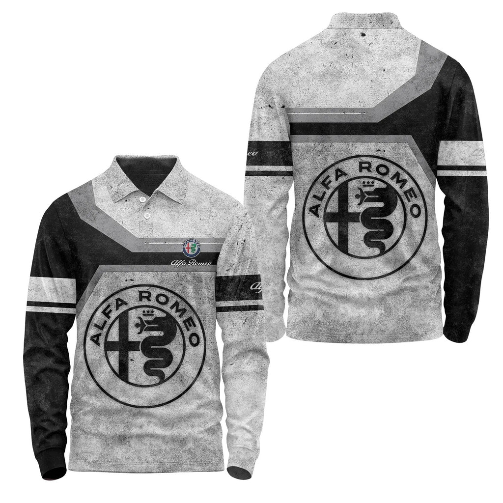 Alfa Romeo Long Sleeve Polo SC086