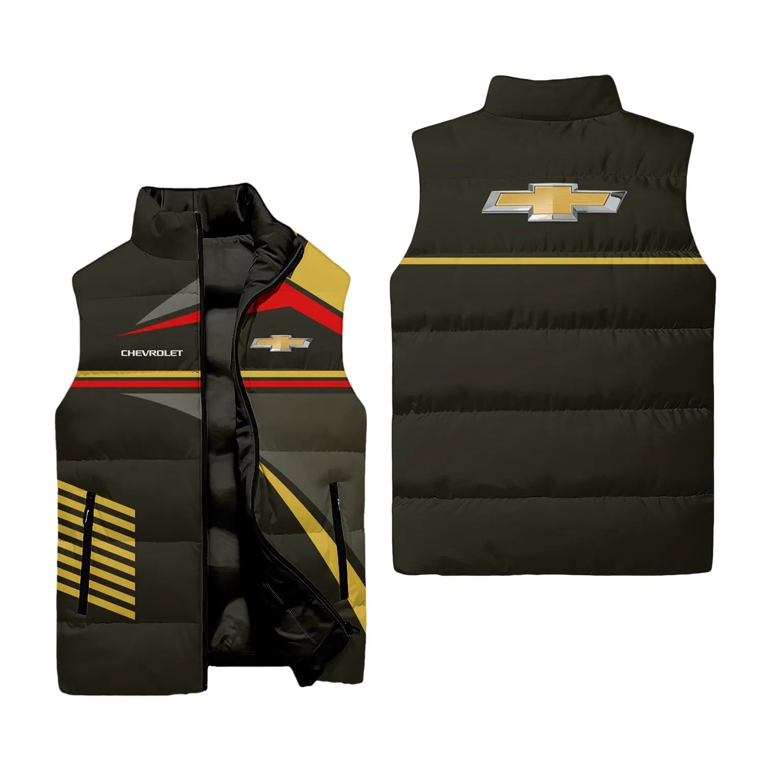 Chevrolet Sleeveless Puffer Jacket SC067