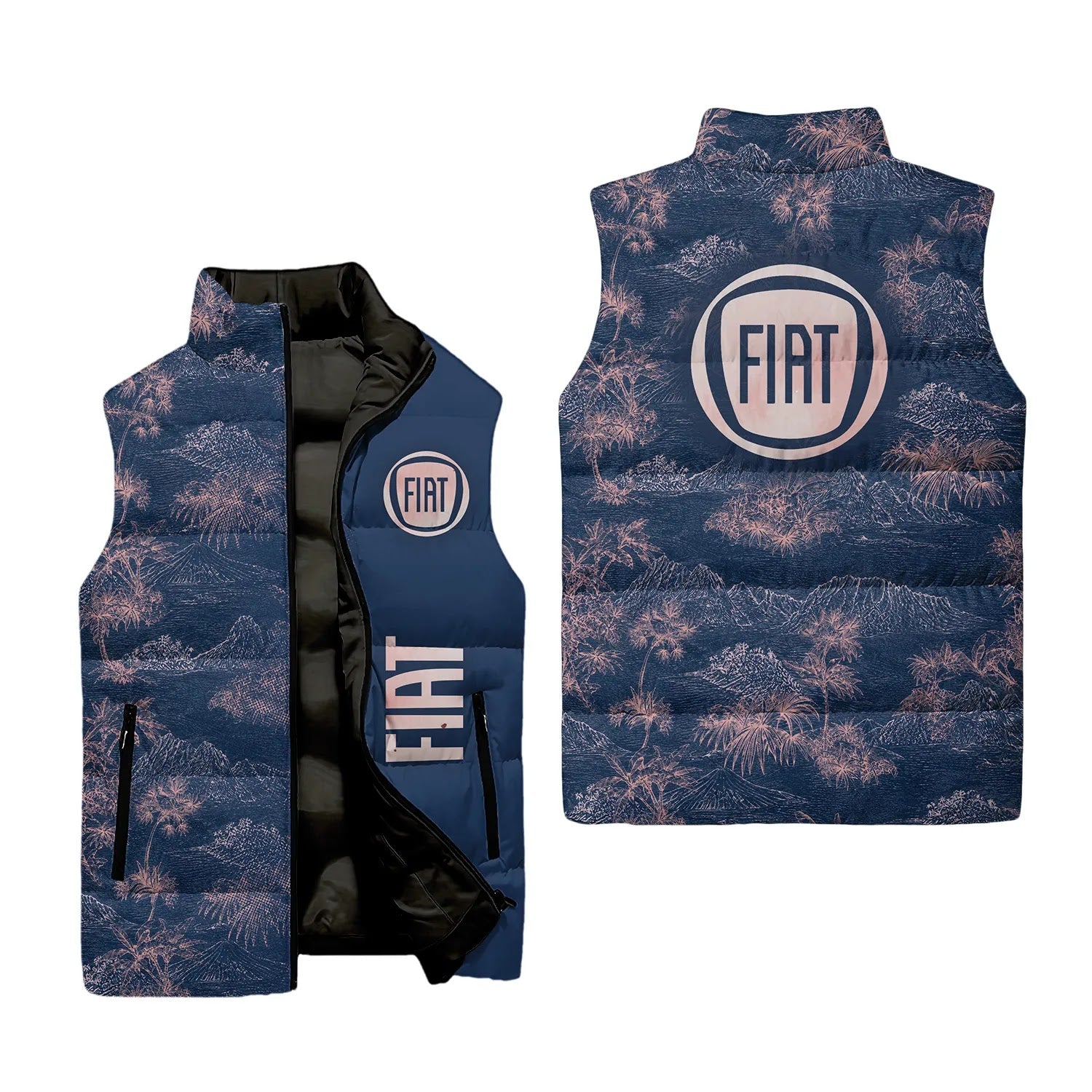 Fiat Sleeveless Puffer Jacket SHW007
