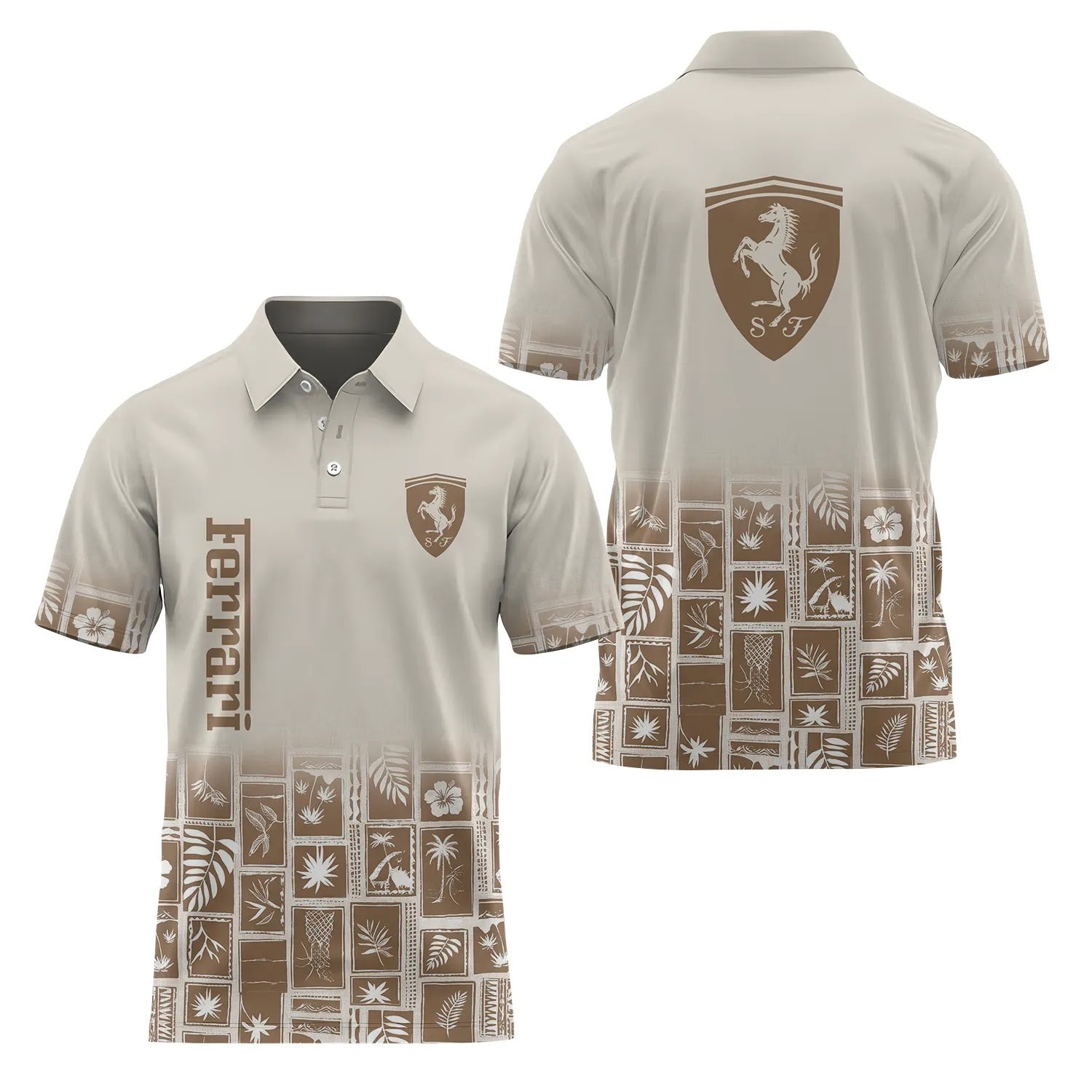 Ferrari Short Sleeve Polo SHW067