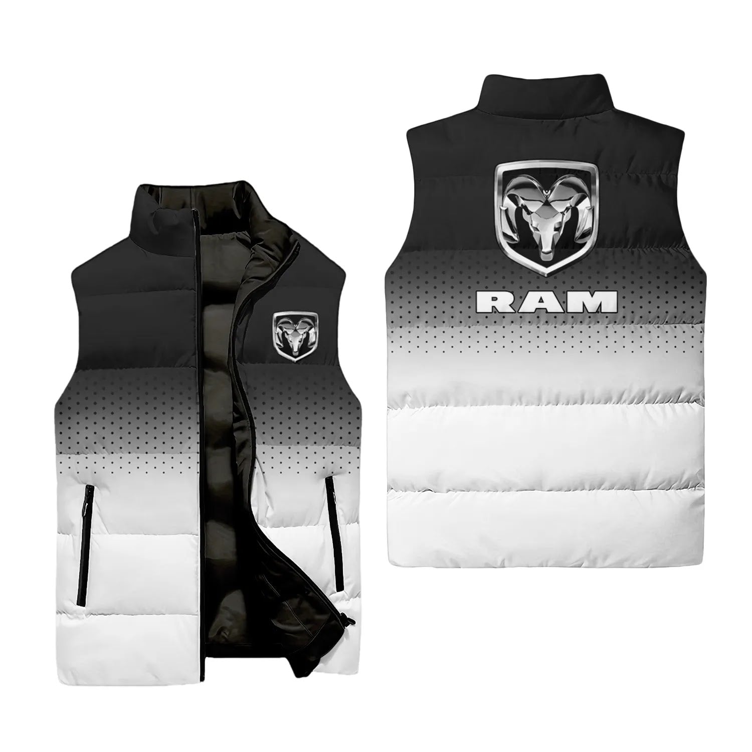 Ram Sleeveless Puffer Jacket SC094