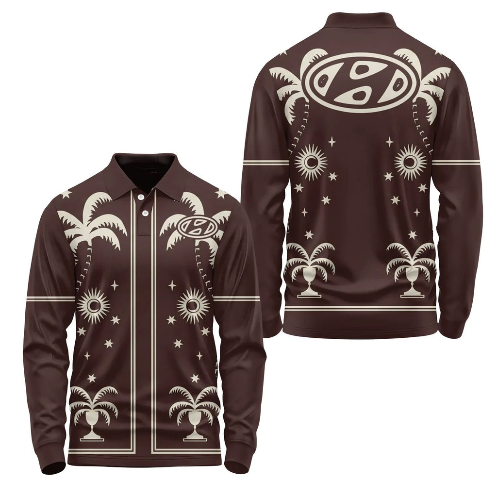 Hyundai Long Sleeve Polo SHW066