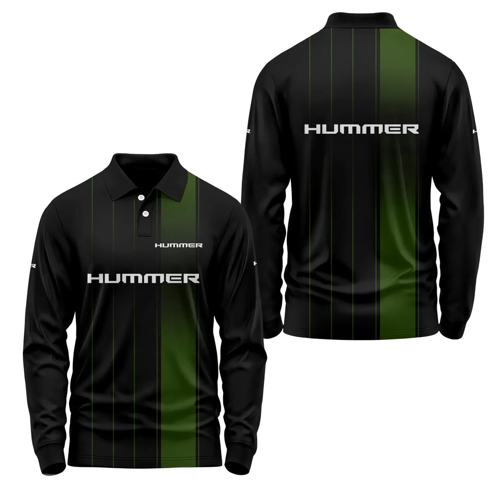 Hummer Long Sleeve Polo SC068