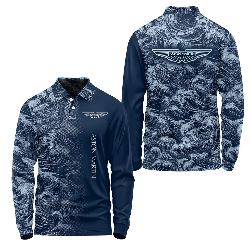 Aston Martin Long Sleeve Polo SHW010