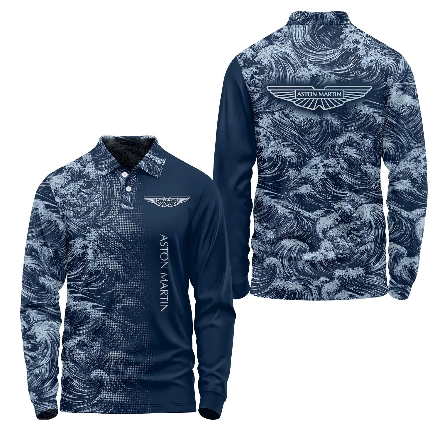 Aston Martin Long Sleeve Polo SHW010