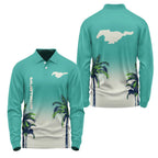 Ford Mustang Long Sleeve Polo SHW020