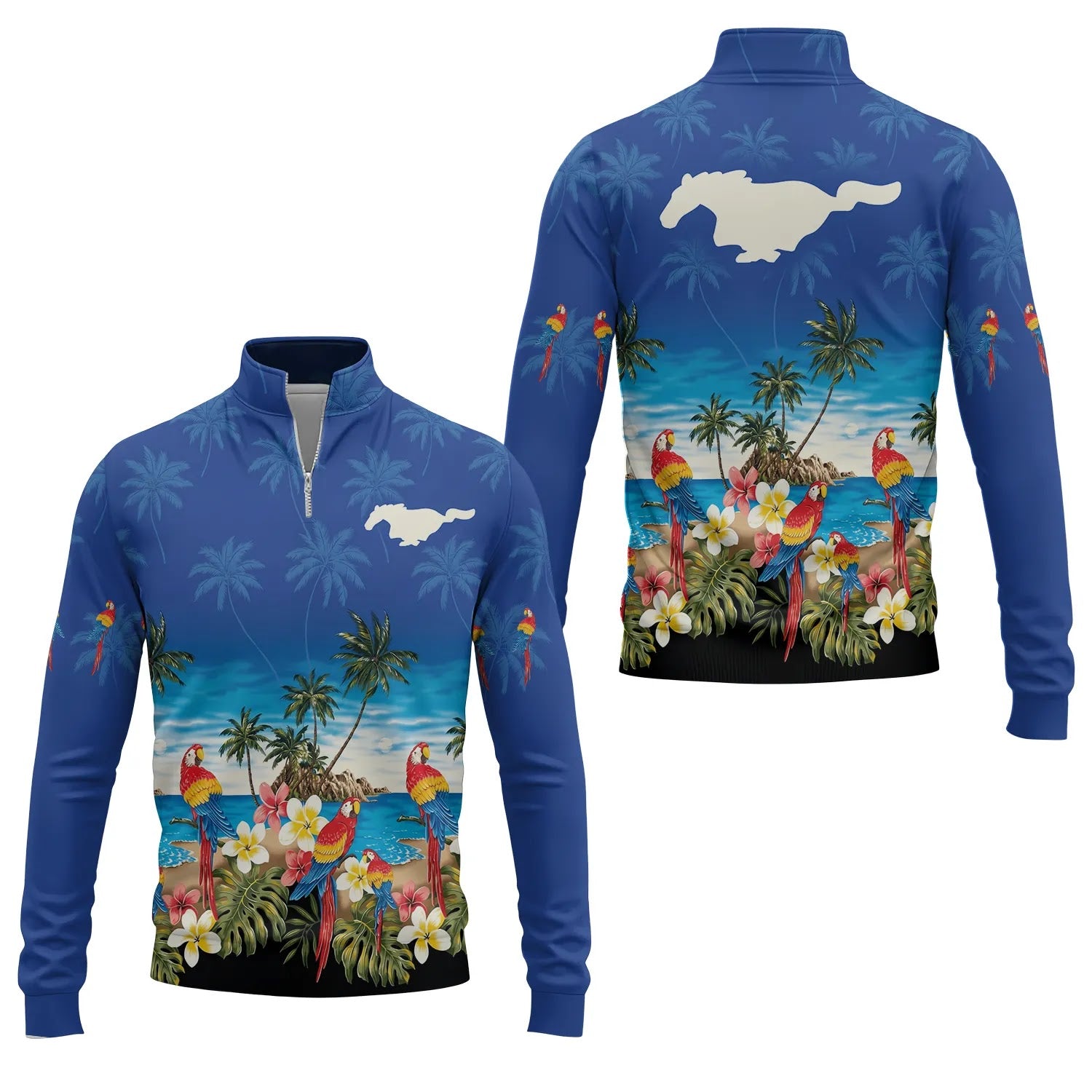 Ford Mustang Quarter-zip Pullover SHW005
