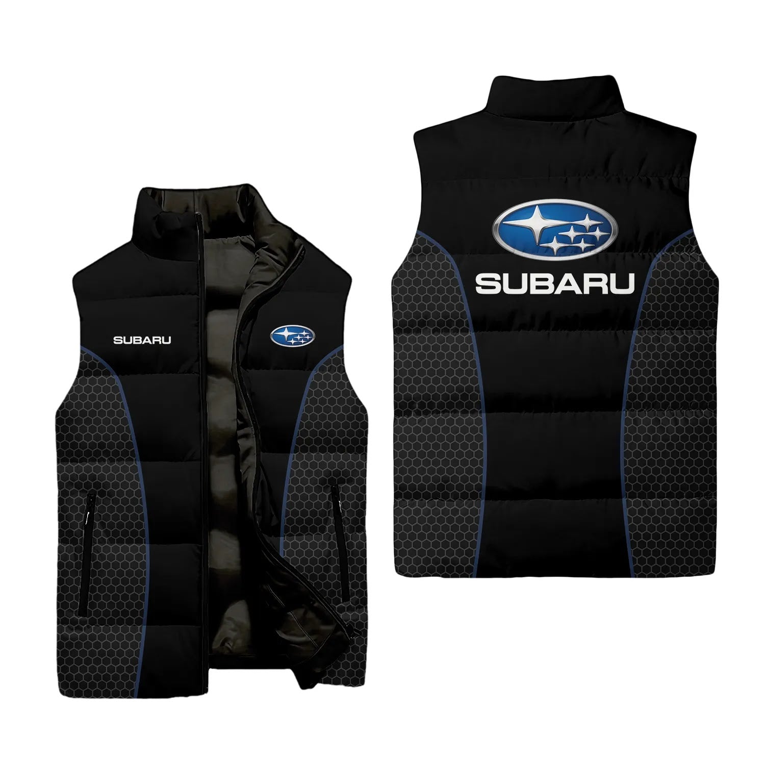 Subaru Sleeveless Puffer Jacket SC072