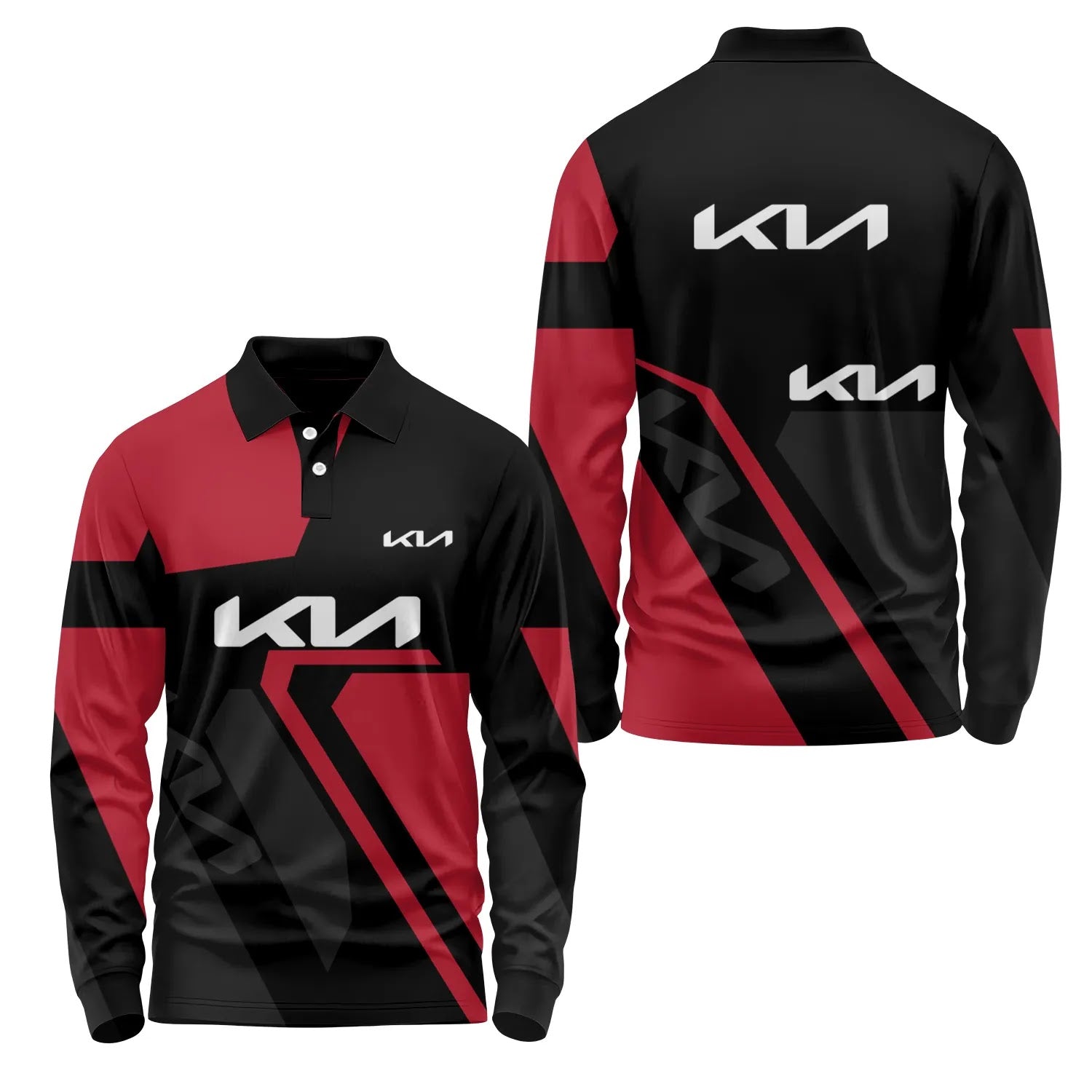 Kia Long Sleeve Polo SC117