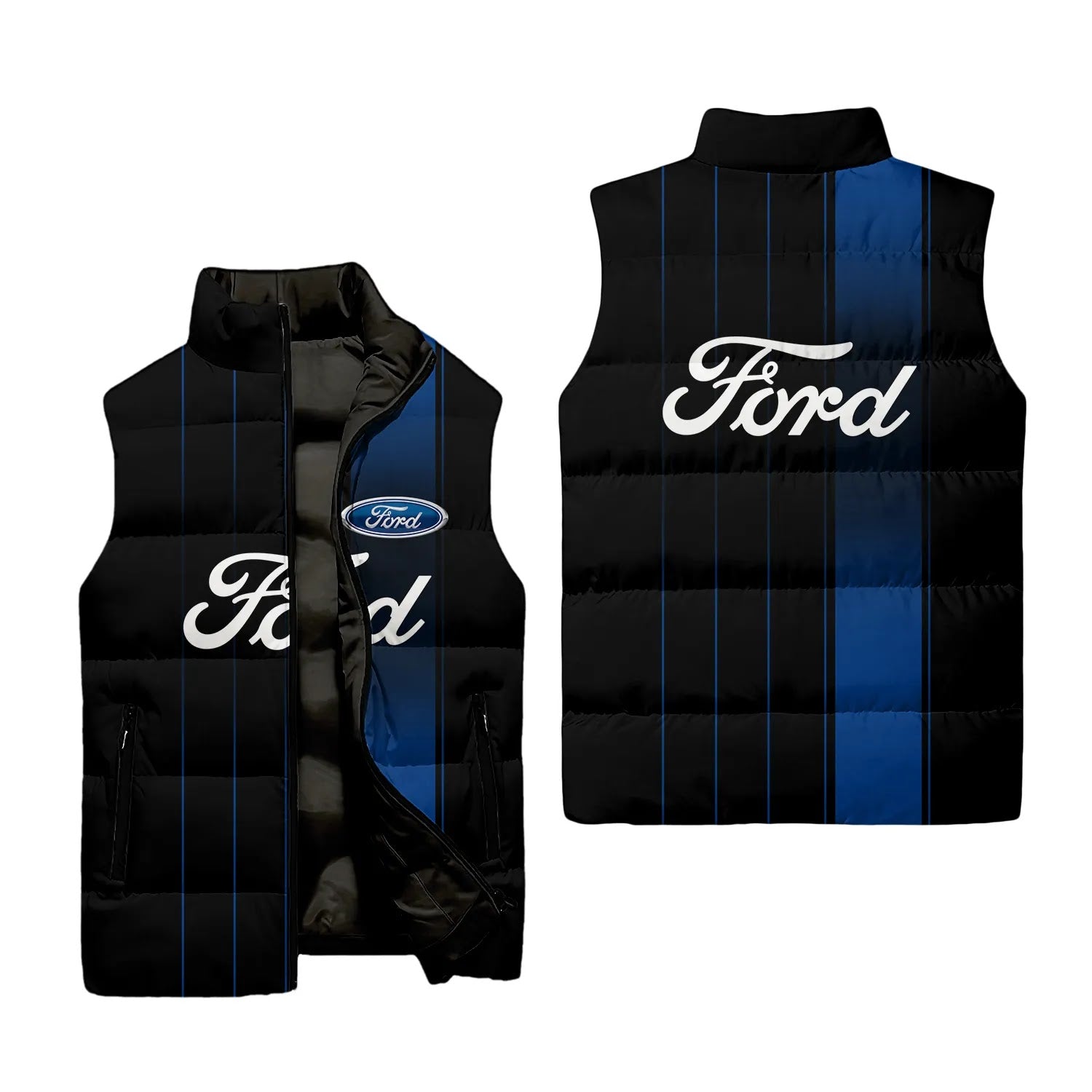 Ford Sleeveless Puffer Jacket SC068