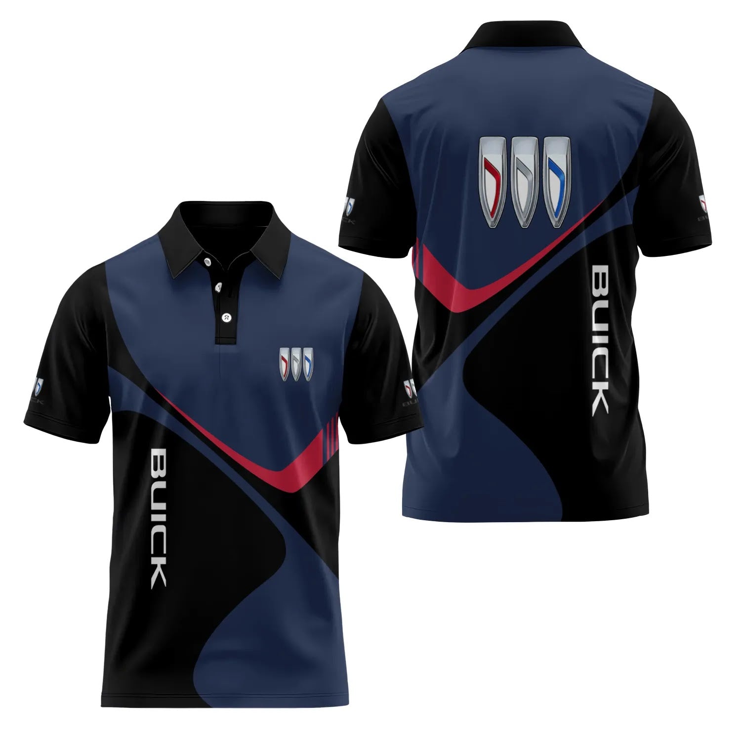 Buick Short Sleeve Polo SC058