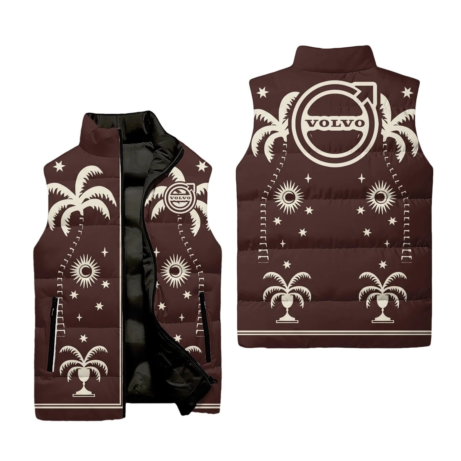 Volvo Sleeveless Puffer Jacket SHW066