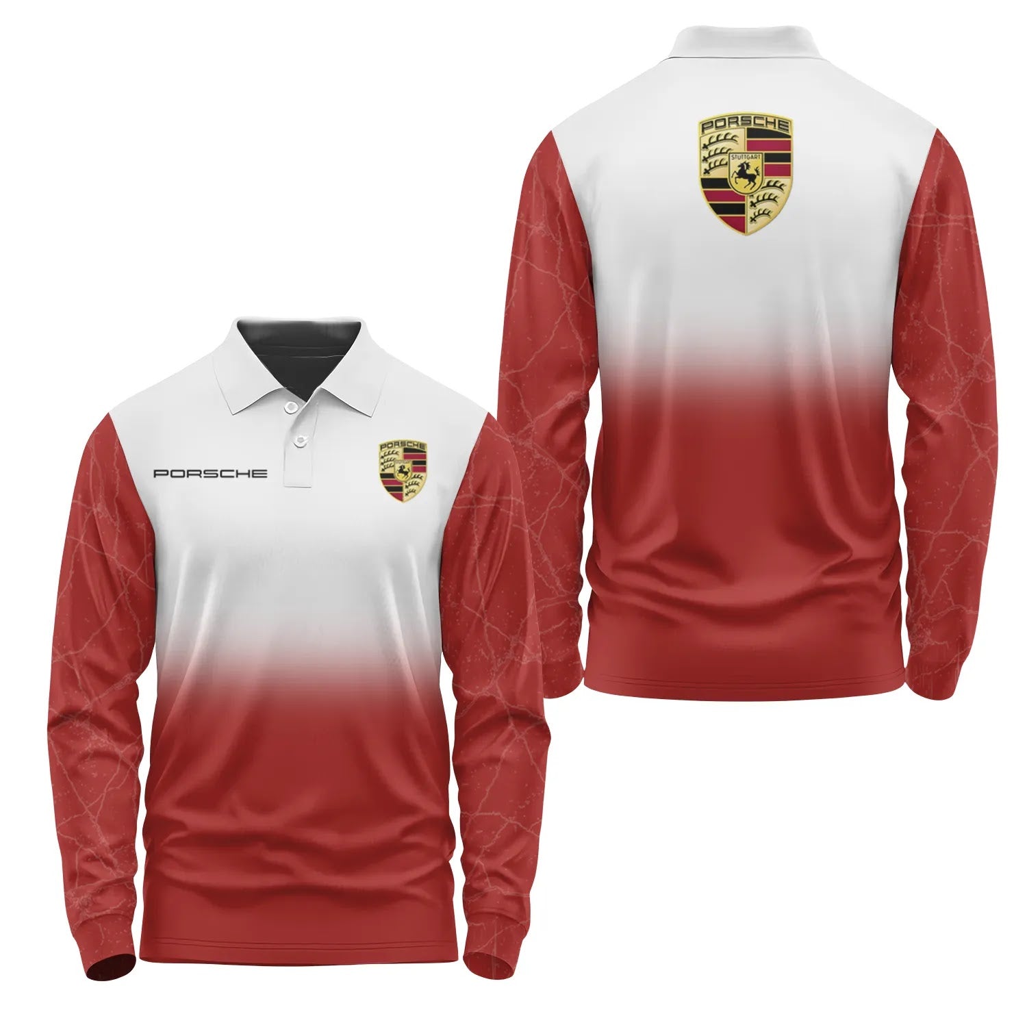 Porsche Long Sleeve Polo SC120