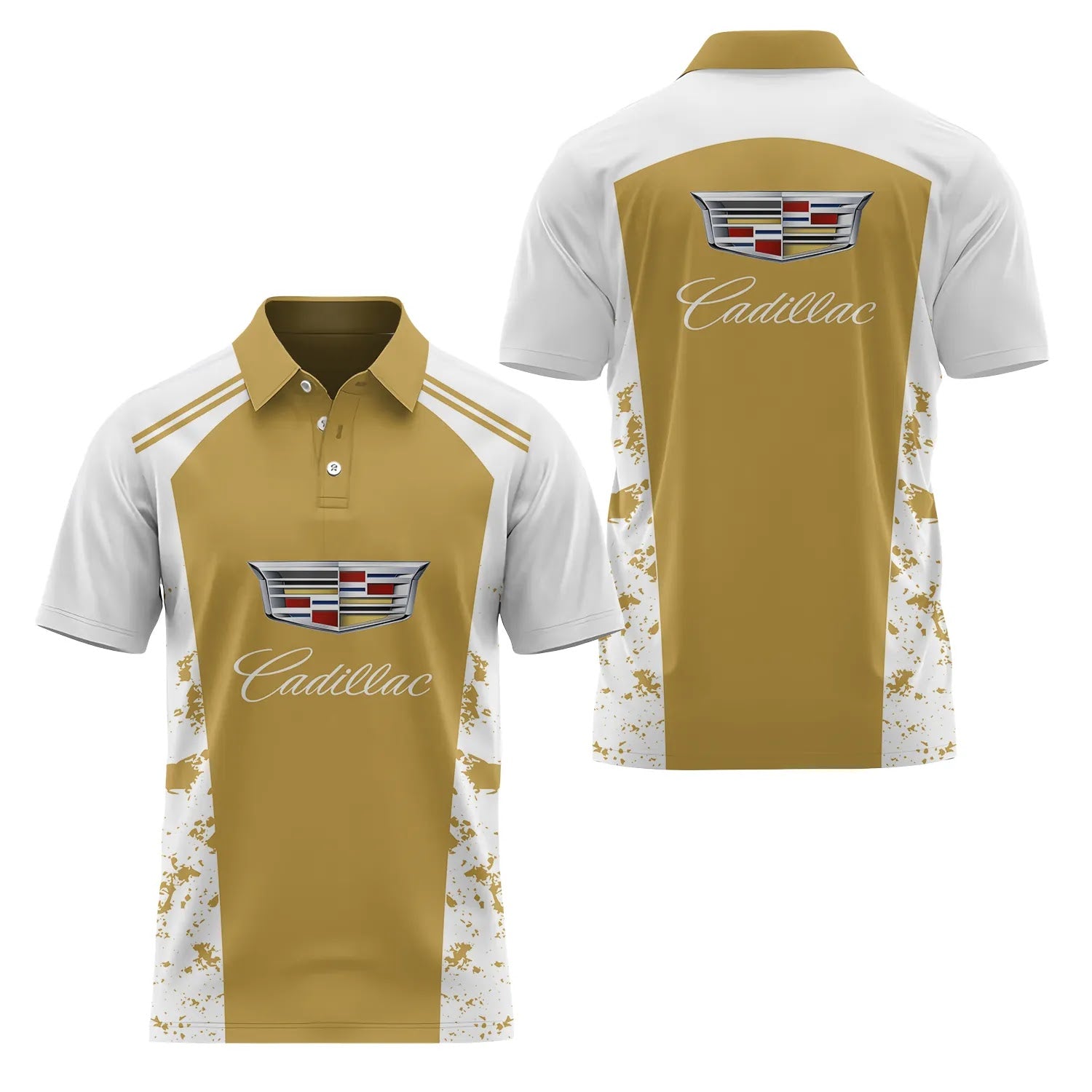 Cadillac Short Sleeve Polo SC089