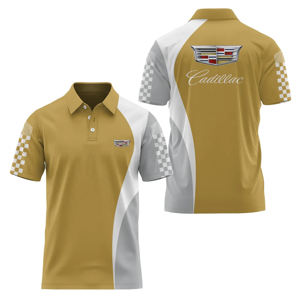 Cadillac Short Sleeve Polo SC073