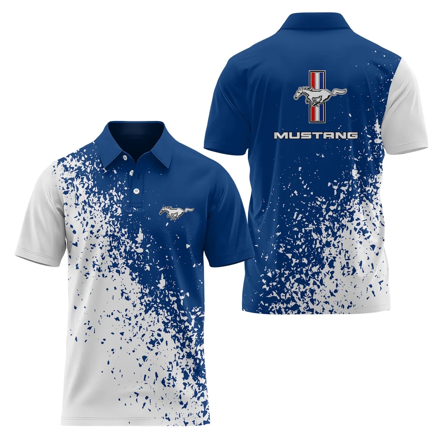 Ford Mustang Short Sleeve Polo SC070