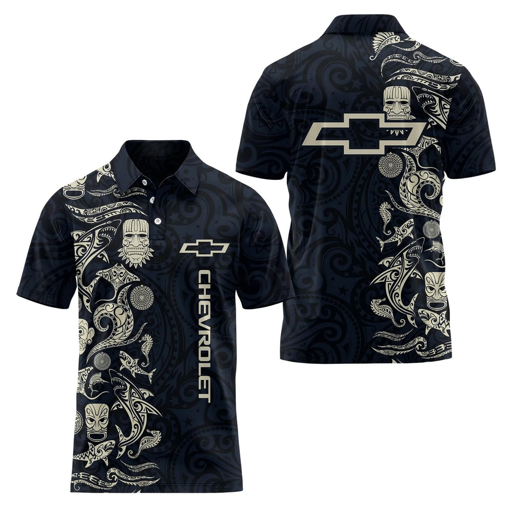 Chevrolet Short Sleeve Polo SHW033