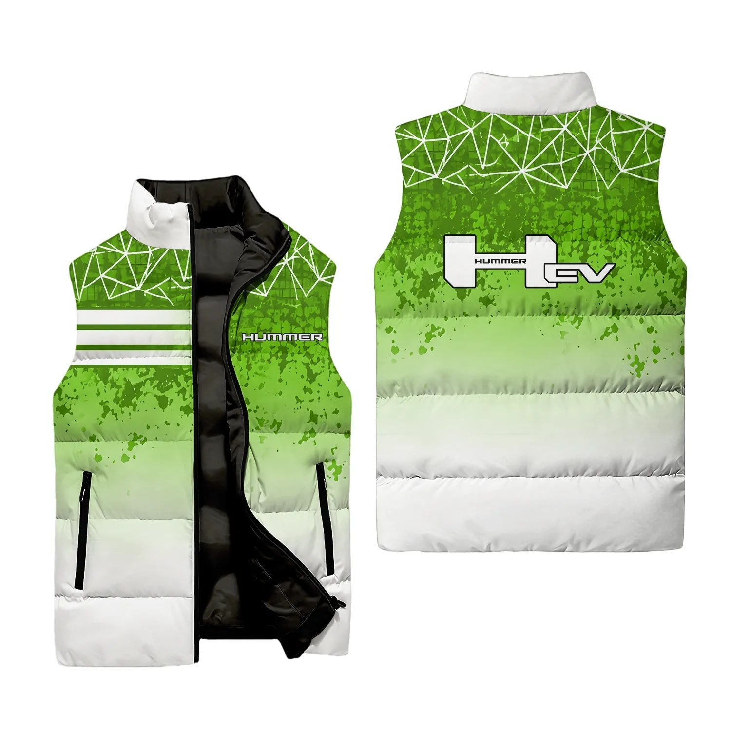 Hummer Sleeveless Puffer Jacket SC097