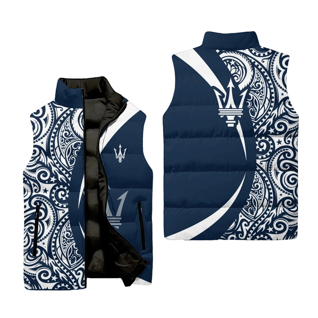 Maserati Sleeveless Puffer Jacket SHW072
